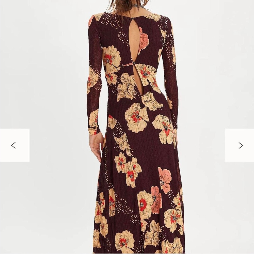 NWOT! Free People Cali Midi Dress - Picture 3 of 14